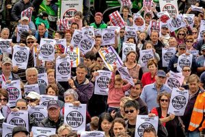 ‘Tim’s Palace’ condemned in Werribee rally