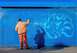Graffiti teen tagged for vandalism