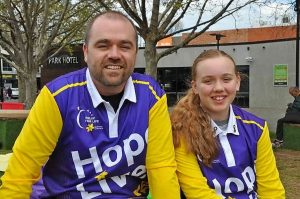 Baton change at relay