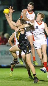 Josh Corbett marks the day