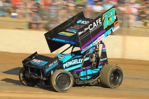 Charles Hunter finally reaches the podium