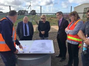 Irrigation works in the pipeline