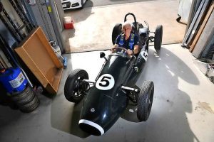 Alan racing into history