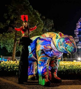 Winter party heating up