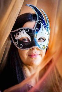 Party masks a good cause