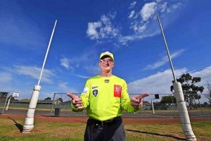 Werribee umpire marks major moment