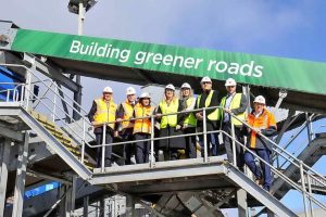 Recycling hits the road