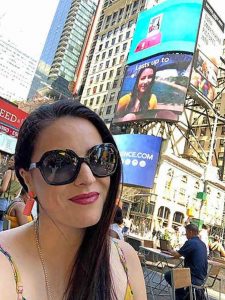 Jacqui’s time for fame