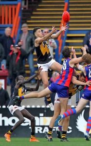 Werribee youngster Jake Riccardi has flair