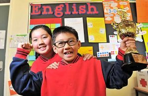 Siblings are spelling-bee w-i-n-n-e-r-s