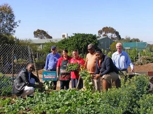 Growing vegies and a sense of inclusion