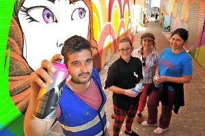 Laneway art comes to Werribee CBD