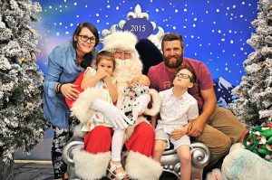 Santa gets sensory at Pacific Werribee