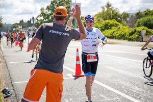 Ironman raises awareness for testicular cancer